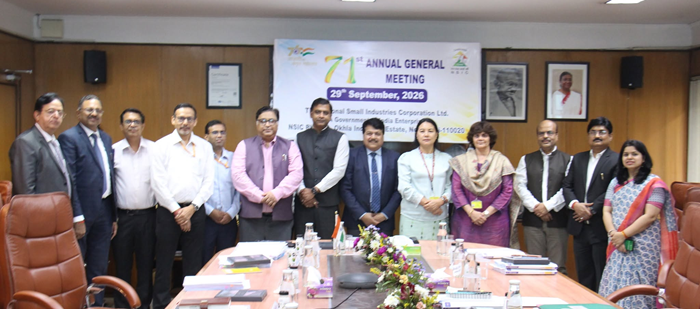 71st Annual General Meeting of NSIC Held